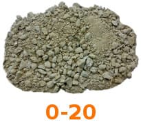 Щебеночно-песчаная смесь (ЩПС) 0-20